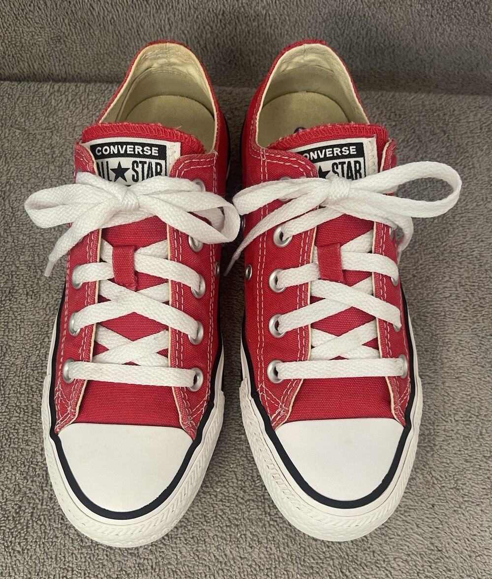 Size 5.5 - Converse Chuck Taylor All Star Low Red Women's